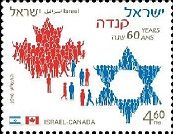 ISRAEL/CANADA MINT SINGLE